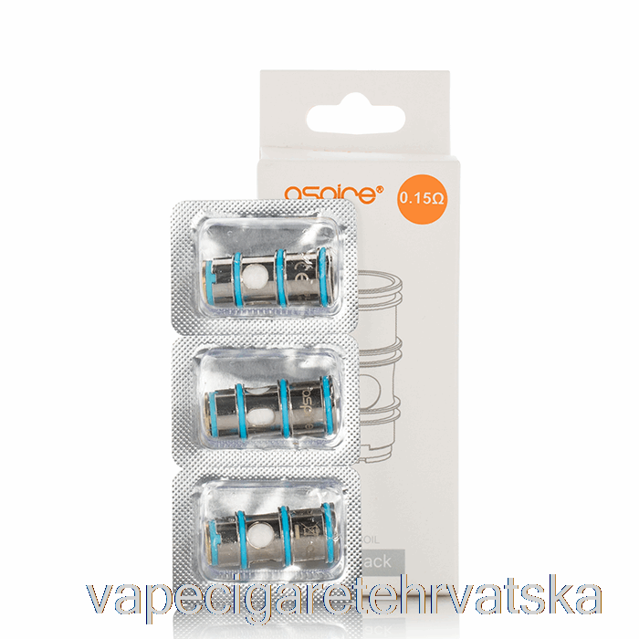 Vape Cigarete Aspire Guroo Zamjenske Zavojnice 0,15 Ohm Mrežaste Zavojnice